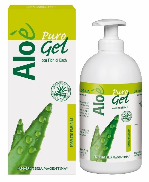 ALOE GEL PURO BIO 500 ML - Dolomiti e Natura