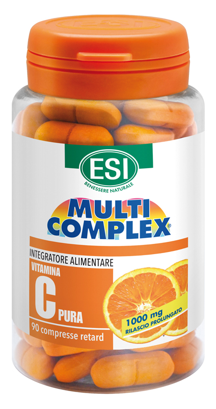 ESI MULTICOMPLEX VITAMINA C PURA 1000 MG RETARD 90 COMPRESSE - Dolomiti e Natura