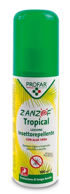 ZANZOF TROPICAL FORTE SPRAY DEET 19,5% 100 ML PROFAR - Dolomiti e Natura