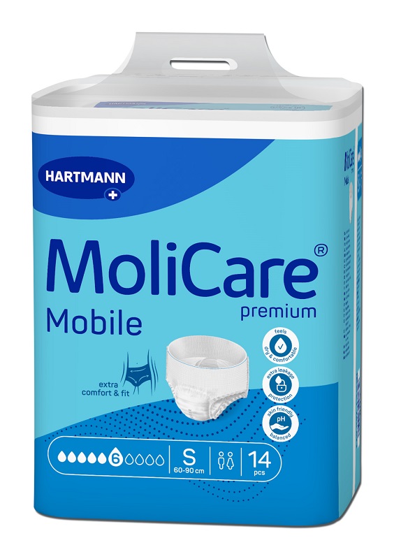 PANNOLINO PULL UP GIORNO MOLICARE MOBILE 6 GOCCE S 14 PEZZI CON IVA AL 22% - Dolomiti e Natura