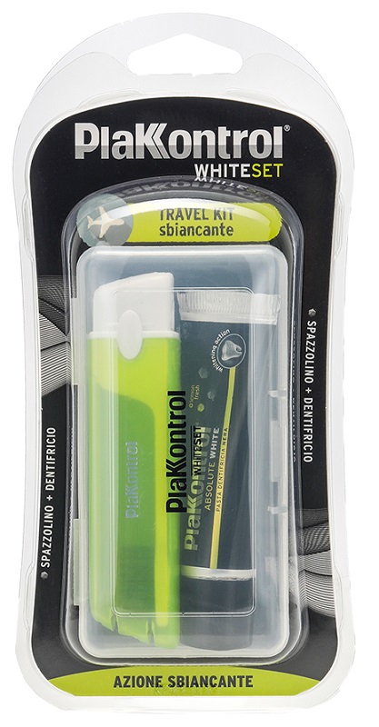PLAKKONTROL WHITE SET TRAVEL KIT - Dolomiti e Natura