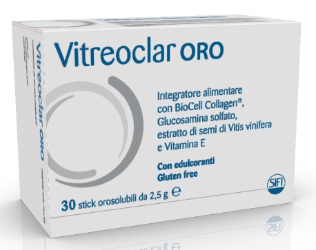 VITREOCLAR ORO 30 BUSTINE OROSOLUBILI DA 2,5 G - Dolomiti e Natura