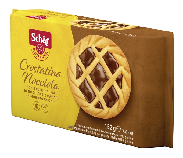 SCHAR CROSTATINA NOCCIOLA 4 MONOPORZIONI DA 38 G - Dolomiti e Natura