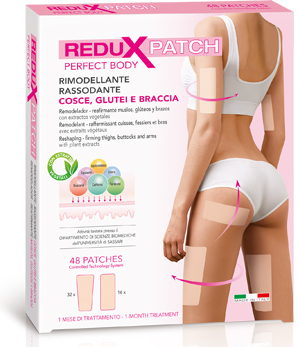 REDUX PATCH PERFECT BODY COSCE GLUTEI BRACCIA 48 PATCH - Dolomiti e Natura