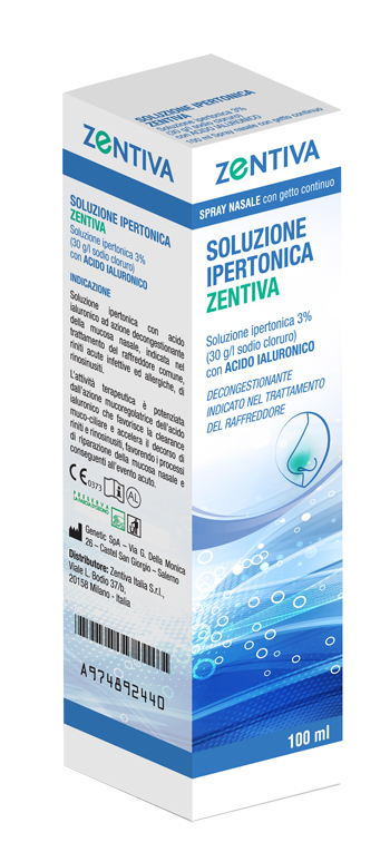 SOLUZIONE IPERTONICA ZENTIVA SPRAY NASALE 100 ML - Dolomiti e Natura