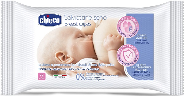 CHICCO SALVIETTE DETERGENTI PER IL SENO 72 PEZZI - Dolomiti e Natura