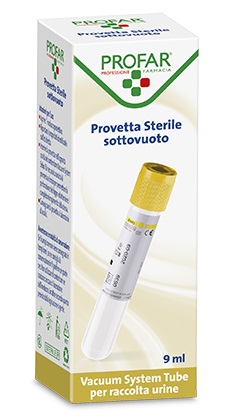 PROVETTA STERILE PER RACCOLTA URINE ASPIRAZIONE SOTTOVUOTO 10 ML PROFAR - Dolomiti e Natura