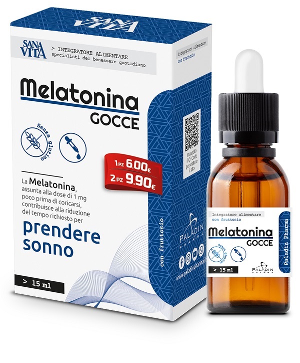SANAVITA MELATONINA GOCCE 15 ML - Dolomiti e Natura