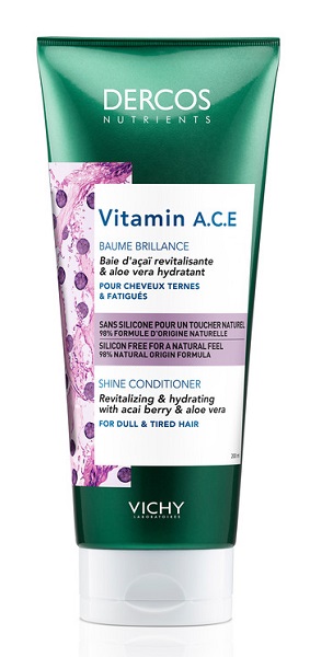 Vichy Dercos Nutrients Balsamo Vitamin Capelli Voluminosi 200 ml - Dolomiti e Natura