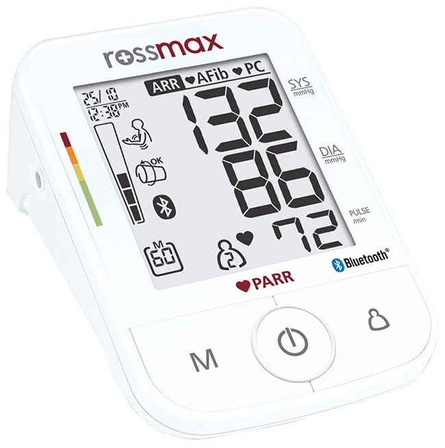 MISURATORE DI PRESSIONE ROSSMAX PARR X5 BLUETOOTH - Dolomiti e Natura