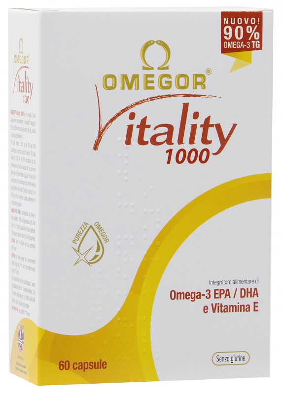 OMEGOR VITALITY 1000 60 CAPSULE MOLLI - Dolomiti e Natura