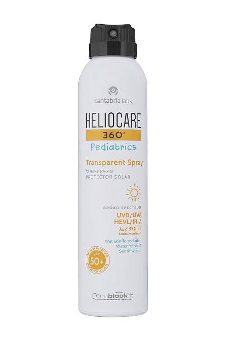 HELIOCARE 360 PEDIATRIC TRANSPARENT SPRAY 200 ML - Dolomiti e Natura