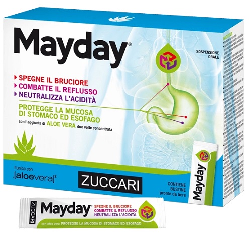 MAYDAY SOSPENSIONE PER USO ORALE ALLA MENTA 24 BUSTINE 10 ML - Dolomiti e Natura
