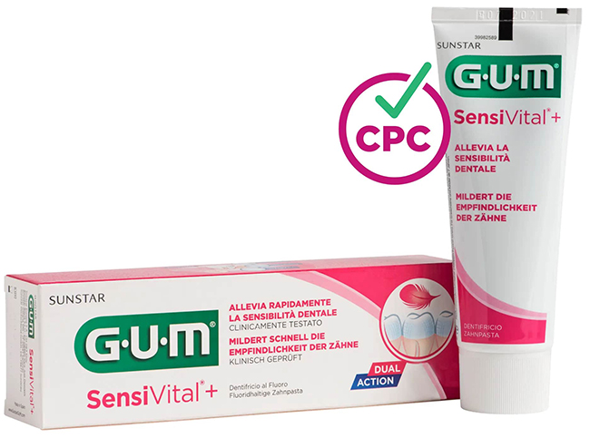 GUM SENSIVITAL + DENTIFRICIO 75 ML - Dolomiti e Natura