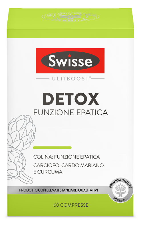 SWISSE DETOX FUNZIONE EPATICA 60 COMPRESSE DA 1085 MG - Dolomiti e Natura