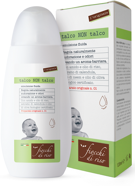 FIOCCHI DI RISO TALCO NON TALCO 120 ML - Dolomiti e Natura
