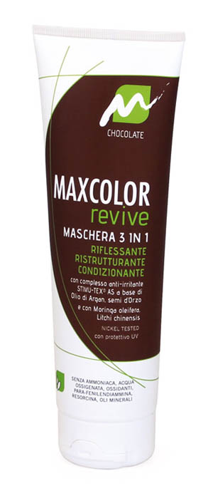 MAXCOLOR REVIVE MASCHERA CHOCOLATE 250 ML - Dolomiti e Natura