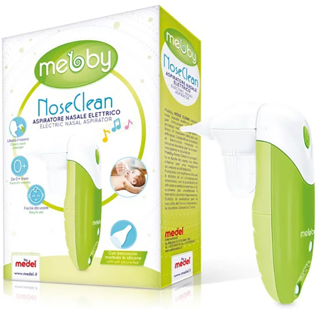 MEBBY NOSE CLEAN ASPIRATORE NASALE ELETTRICO 1 PEZZO - Dolomiti e Natura