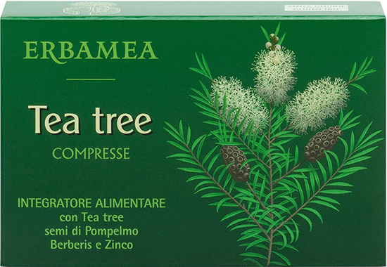 ERBAMEA TEA TREE 30 COMPRESSE - Dolomiti e Natura