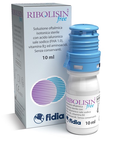 COLLIRIO SOLUZIONE OFTALMICA RIBOLISIN FREE 10 ML - Dolomiti e Natura