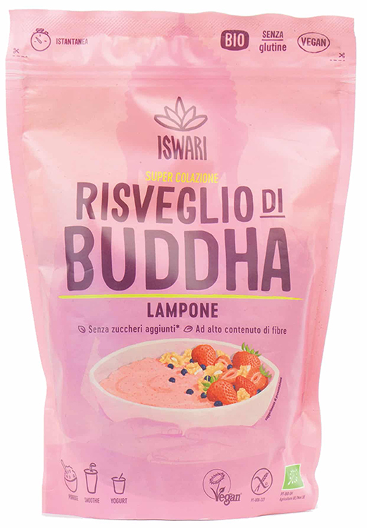 RISVEGLIO BUDDHA LAMPONE BIO 360 G ISWARI - Dolomiti e Natura