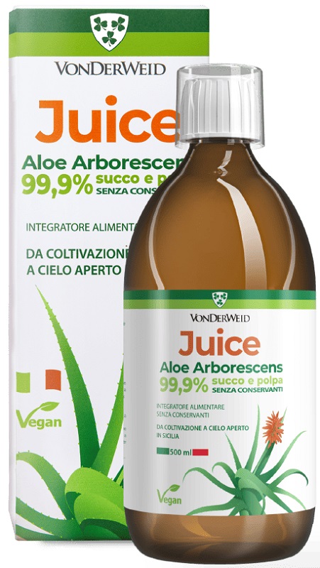 VONDERWEID ALOE ARBORESCENCE JUICE 500 ML - Dolomiti e Natura