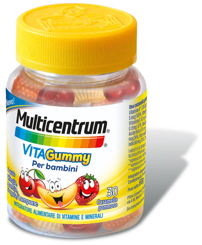 MULTICENTRUM VITAGUMMY 30 CARAMELLE GOMMOSE - Dolomiti e Natura