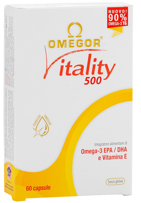 OMEGOR VITALITY 500 60 CAPSULE - Dolomiti e Natura