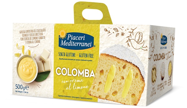 PIACERI MEDITERRANEI COLOMBA CREMA LIMONE 500 G - Dolomiti e Natura