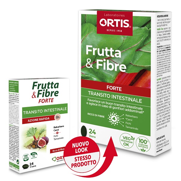 Frutta & Fibre Forte Transito Intestinale 24 Compresse - Dolomiti e Natura