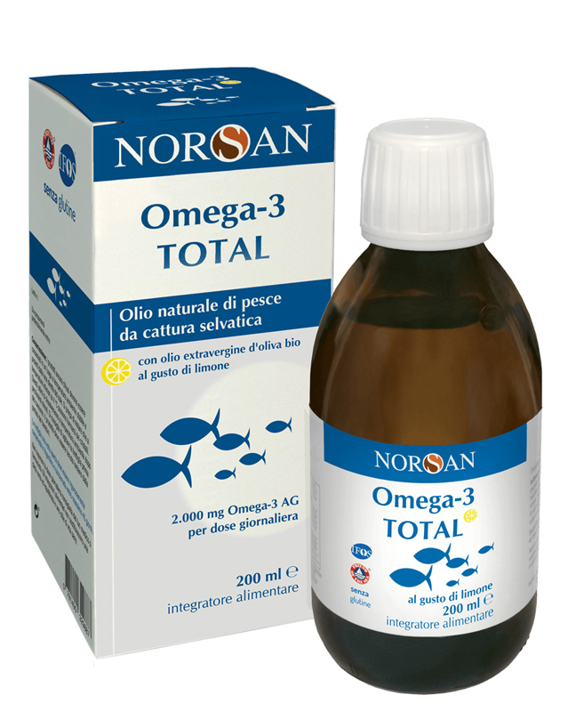 NORSAN OMEGA 3 TOTAL 200 ML GUSTO LIMONE - Dolomiti e Natura