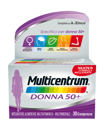 Multicentrum Donna 50+ 60 Compresse - Dolomiti e Natura