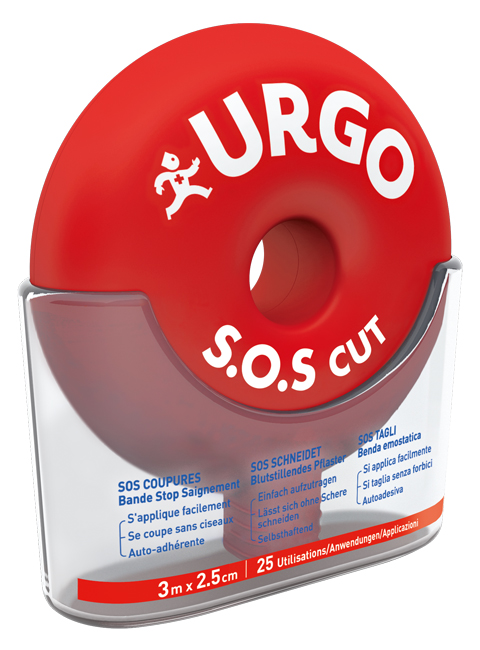 BENDA URGO SOS CUT 3X2,5CM - Dolomiti e Natura