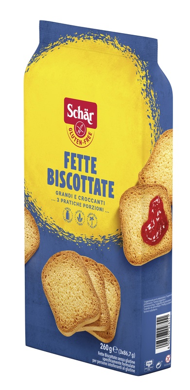 SCHAR FETTE BISCOTTATE 3 PORZIONI DA 86,7 G - Dolomiti e Natura