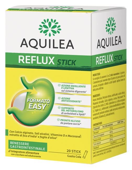 AQUILEA REFLUX 20 STICK MONODOSE - Dolomiti e Natura