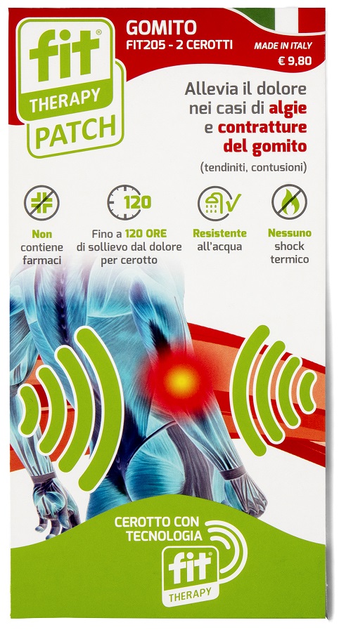 CEROTTO FIT THERAPY GOMITO 2 PEZZI - Dolomiti e Natura