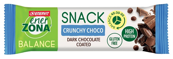 ENERZONA SNACK CRUNCHY CHOCO 33 G - Dolomiti e Natura
