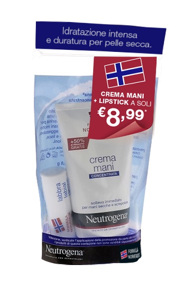 NEUTROGENA MANI PROFUMATO + LIPSTICK BUNDLE - Dolomiti e Natura