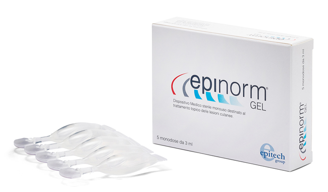 EPINORM GEL TRATTAMENTO LESIONI CUTANEE DA EPISIOTOMIA 5 MONODOSE 3 ML - Dolomiti e Natura