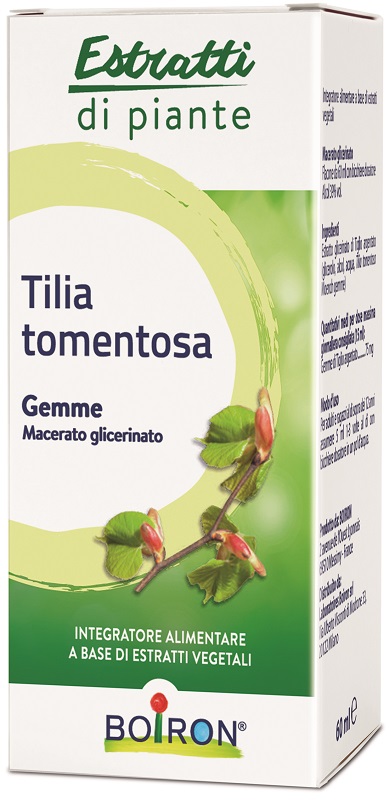TILIA TOMENTOSA BOIRON MACERATO GLICERICO 60 ML - Dolomiti e Natura