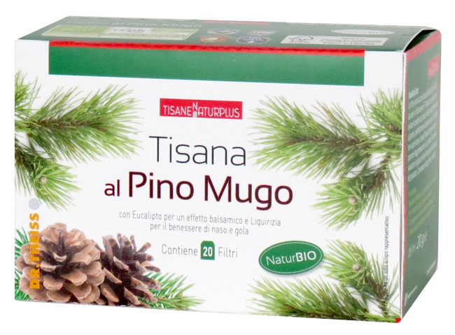 NATURPLUS TISANA PINO MUGO 20 FILTRI - Dolomiti e Natura