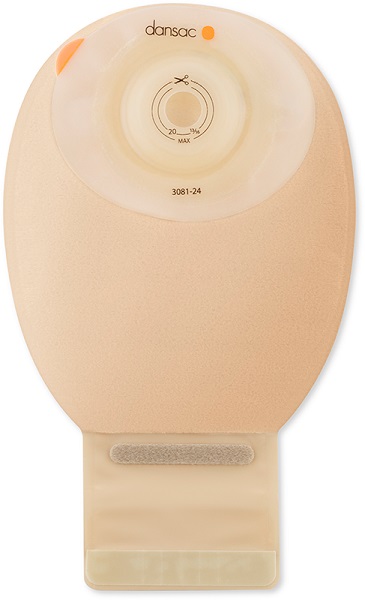 DANSAC NOVALIFE TRE 1 SACCA APERTA OPACA SOFTCONVEX MAXI PER ILEOSTOMIA CON FINESTRA RITAGLIABILE 15-54MM 500 ML 10 PEZZI - Dolomiti e Natura