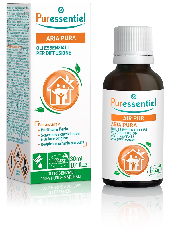 PURESSENTIEL MISCELA PER DIFFUSIONE ARIA PURA CERTIFICATA ECOCERT 30 ML - Dolomiti e Natura