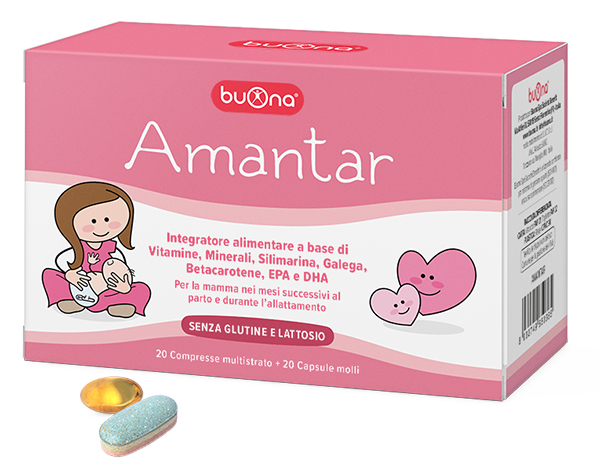 AMANTAR 20 COMPRESSE + 20 CAPSULE - Dolomiti e Natura