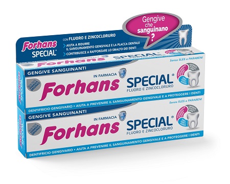 FORHANS 2 DENTIFRICI SPECIAL 75M + 33% GRATIS - Dolomiti e Natura