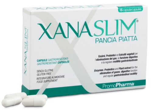 XANASLIM PANCIA PIATTA 15 CAPSULE GASTRORESISTENTI - Dolomiti e Natura