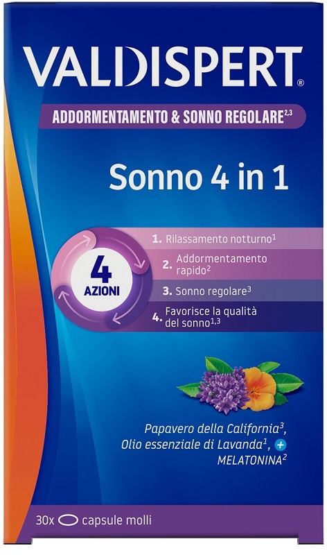 VALDISPERT SONNO 4 IN 1 30 CAPSULE MOLLI - Dolomiti e Natura