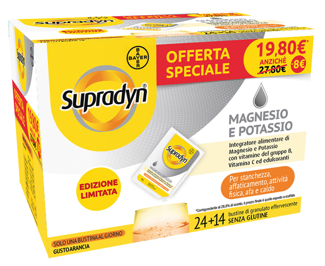 SUPRADYN MAGNESIO E POTASSIO LIMITED EDITION 14 + 24 BUSTINE - Dolomiti e Natura