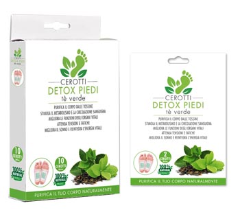 CEROTTI DETOX PIEDI TE' VERDE 2 PEZZI - Dolomiti e Natura