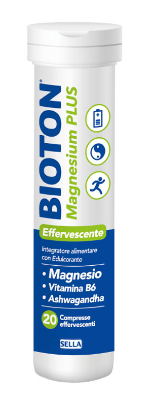BIOTON MAGNESIUM PLUS 20 COMPRESSE EFFERVESCENTI - Dolomiti e Natura
